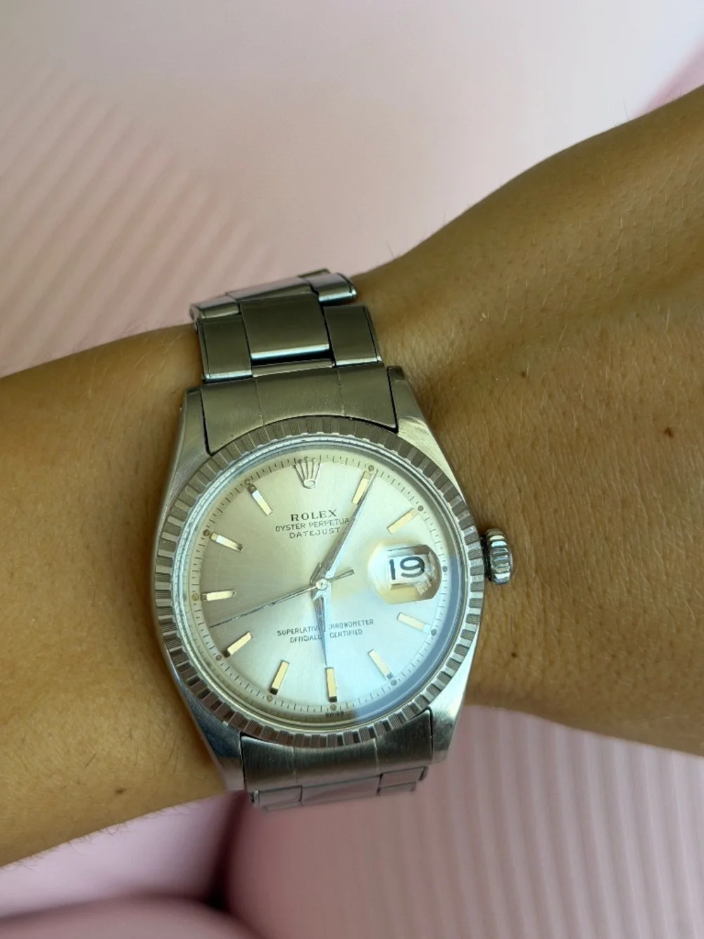 Vintage Rolex Datejust 36 Stainless Steel & 18k White Gold (Ref. 1601)